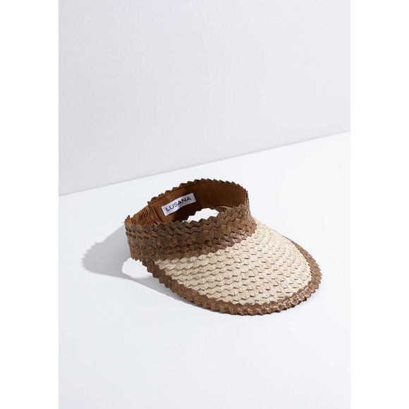 Lusana Accessories - Lusana Banded Baha Visor